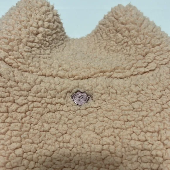 Calia pink Sherpa Vest, zip up size med - Picture 6 of 6